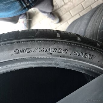 Predám pneu R22 295/30 Hankook zimne - 3