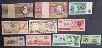 Bankovky z obehu svet 1 - 3