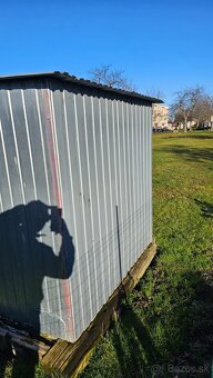 Plechová garaz 2x3m - 3