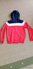 Detská mikina na zips s kapucňou, 158–164, trikolóra
 - 3