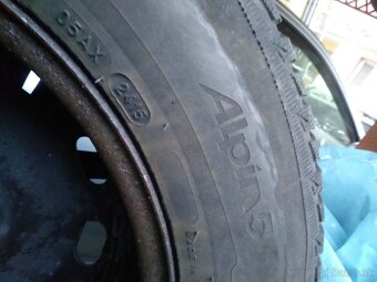 Zimné pneu 195/65 r15 + disky 5x100 - 3