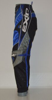 Detské juniorské kvalitné nohavice modré shot - 3