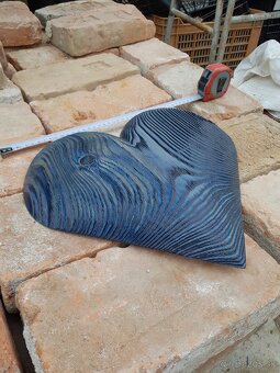 Predám drevené srdce na dekoráciu darček - 3