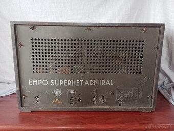 Staré rádio Empo Admiral - 3