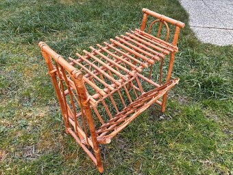 Starožitný stolík na noviny - 3