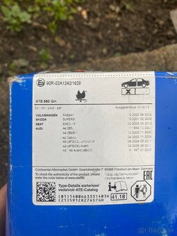 Brzdové platničky ATE Ceramic - 3