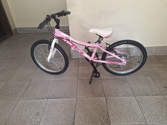 Predám detský bicykel 20kola Kellys ružový - 3