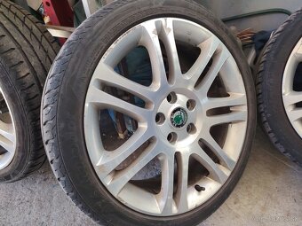 Alu disky Škoda Superb 2 5x112 r18 - 3