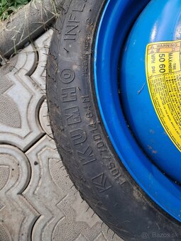 Predam dojazdovu pneu 4x100 diera 56. r 14 - 3