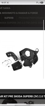 PRORAM RAMAIR PERFORMANCE AIR KIT SUPERB 3V TDI - 3