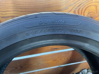 215/45 R17 letné Fulda - 3