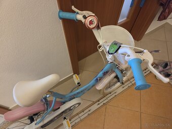 predám bicykel 16" pre dievča + náhradné duše - 3