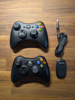 Ovládače Xbox 360 Wireless + Gaming Receiver for Windows - 3