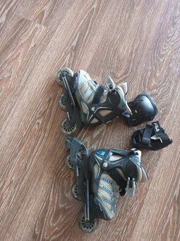 Detske in-line korcule Rollerblade a chranic kolien - 3