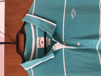 LEE COPER originál azurove pánske polotricko XL - 3