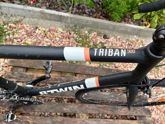 REZERVOVANE - Predam cestny Btwin triban 500 - 3