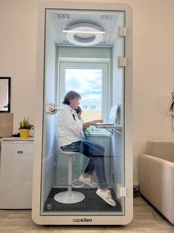 Silent box - odzvučnená kabína, kancelária, capsilen - 3