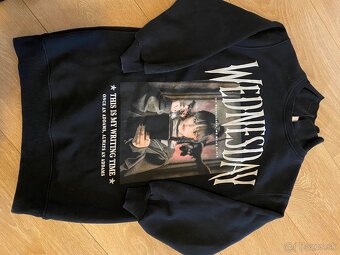 Dievčenská mikina zn.Wednesday zn.Zara - 3