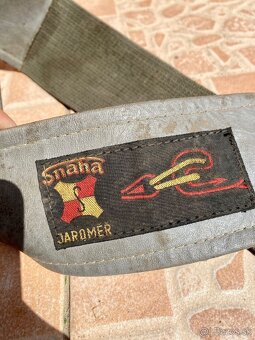 Starožitnosti - spájkovačky, stúpacie železá, vojenský opaso - 3