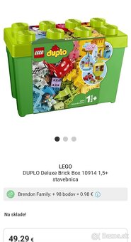 Lego Duplo - veľký box 10914 NOVÝ - 3
