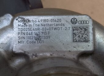 turbodúchadlo 1.4TSI Superb 3 - 3