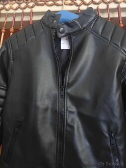 Krásna detská kož.bunda- pre chlapca - 3