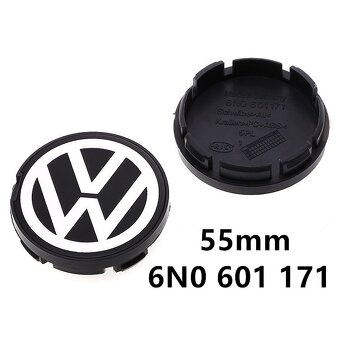 Středové krytky kol Volkswagen VW - 3