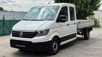 VW Crafter 2,0tdi 103kW, valník 3,55m - 3