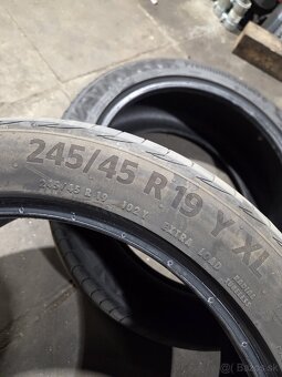 2x letné 245/45 r19 XL Continental - 3