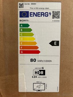Nový, premiový televízor Sony Bravia 9, K-65XR90,rok 2024 - 3
