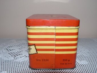 Retro dóza od kakaa / Plechová krabička - 3