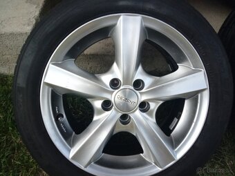 15"5x100 Škoda Fabia, VW Polo,Seat Ibiza hliník.disky - 3