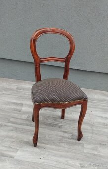 Set stoličiek Louis Philippe ( 4 KS ). - 3