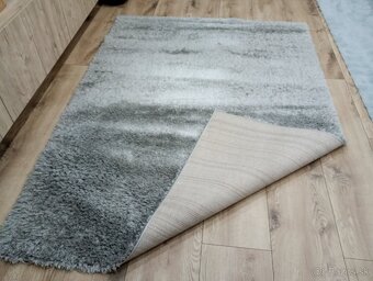 Koberec 160x220 striebro - sivý - 3