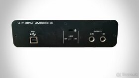 Zvuková karta / rozhranie, BEHRINGER U-Phoria UMC202 - 3