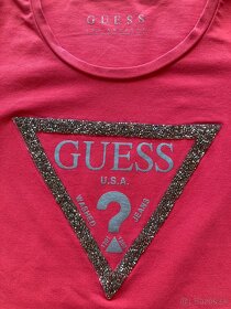 Tričko červené GUESS - 3