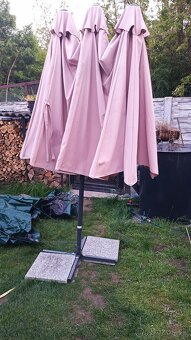 Veľký slnečník 460cm ako nový, ešte v zaruke - 3