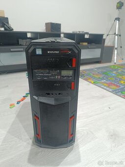 PC zostava- i3-7100/16gb/R7 250/NVMe 256gb/CX450M - 3