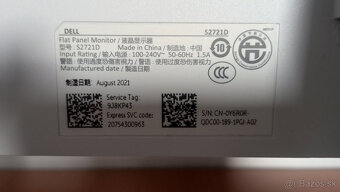 Dell S2721D – 27" 2560×1440 Quad HD - 3