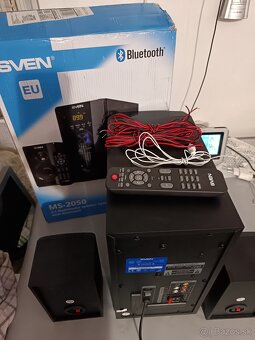 SVEN MS-2050, 2.1 multimediaálny speaker systém s BT, FM - 3