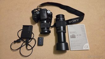 Predam zrkadlovku SONY α 100 - 3