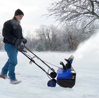 Nová elektrická snehová fréza 2400W – silná, ľahká - 3