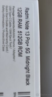 Xiaomi Redmi note 13 Pro+5G, 12gb ram, 512gb rom - 3