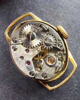 Zlaté dámske hodinky Dugena - 3