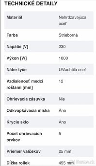 Gril na párky, klobásky - 3