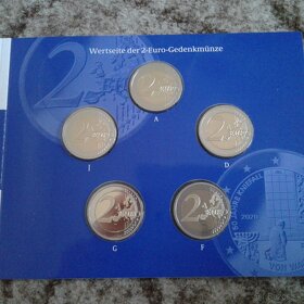 Euromince - Nemecko 2020 proof, BU - 3