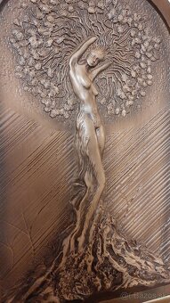 Drevený obraz 62×38cm,hrúbka 5cm buk - - 3