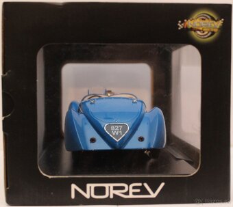 Peugeot 302 DarlMat roadster Le Mans Norev 1:18 - 3