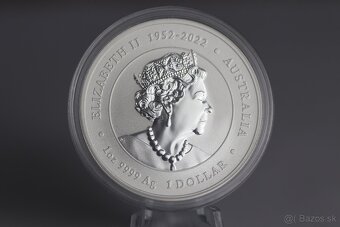 Lunárna séria III 5x 1OZ AG999 rok draka colour 2024 v etui - 3