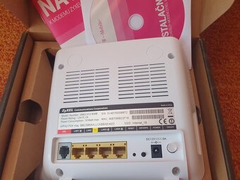 modem / router Zyxel 1312, DSL (VDSL), WiFi - 3